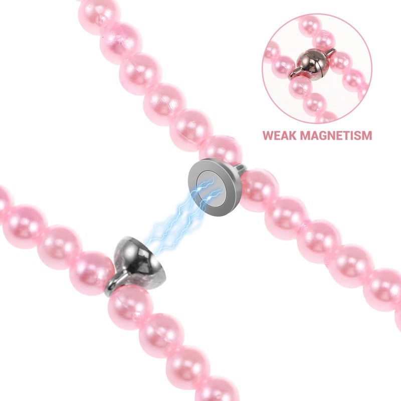 UKCOCO Pink Pearl Earbuds Wired in-Ear Headphones with Mic and Remote Universal Hands-Free Earphone for Women Students Travel Gym - Image 5
